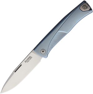 LionSTEEL Thrill Slip Joint Blue (3″)