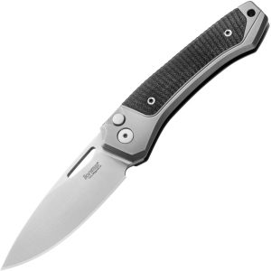 LionSTEEL Twain Button Lock Blk G10 (3.13″)