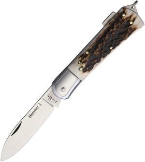 Mercury Hunting Lockback Stag (3″)