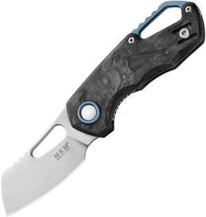 MKM-Maniago Knife Makers Isonzo Linerlock Cleaver CF (2″)