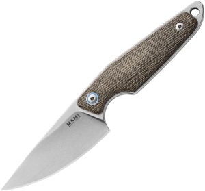 MKM-Maniago Knife Makers Makro 1 Green Micarta (2.88″)