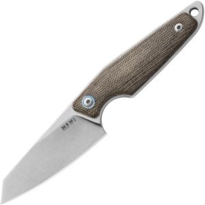 MKM-Maniago Knife Makers Makro 2 Green Micarta (2.88″)