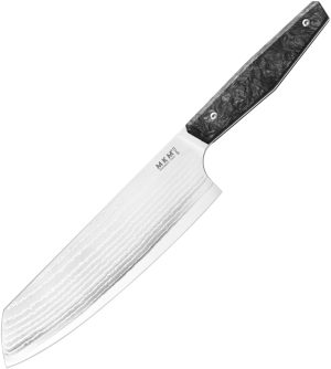 MKM-Maniago Knife Makers Prima Santoku Dark Matter (6.88″)