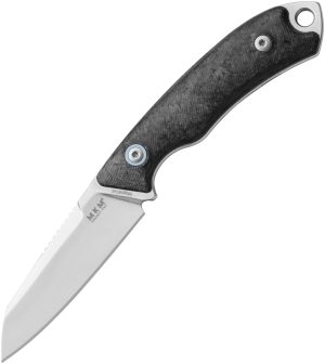 MKM-Maniago Knife Makers Pocket Tango 2 Fixed Blade CF (3″)