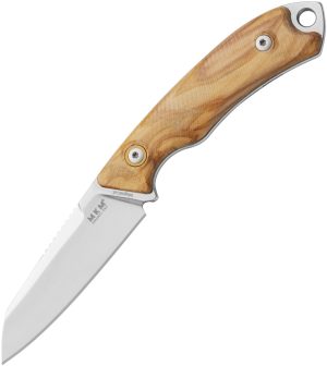MKM-Maniago Knife Makers Pocket Tango 2 Fixed Blade Olv (3″)
