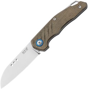 MKM-Maniago Knife Makers Root Slip Joint Green Mic (2.75″)
