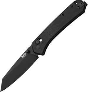 MKM-Maniago Knife Makers Yipper Crossbar Lock Black G10 (2.88″)