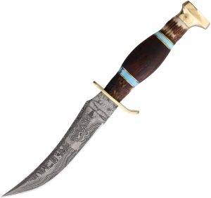 Marbles Skinner Wood/Stag Damascus (5.5″)