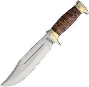 Marbles Stacked Leather Hunter (7″)