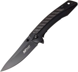 MTech Framelock A/O Knife Black CF (3.5″)
