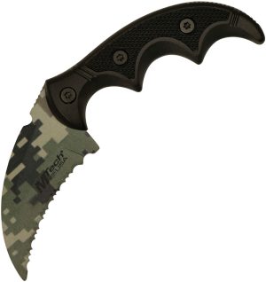 Mtech Fixed Blade Knife Camo (2″)