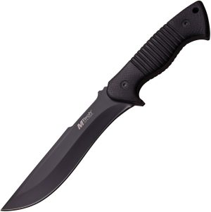 MTech Fixed Blade Knife Black Pakkawood (5″)