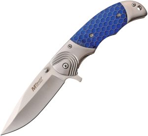 MTech Framelock A/O Knife Blue (3.5″)