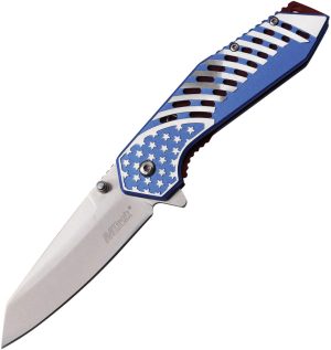 MTech Linerlock A/O Knife Blue (3.5″)