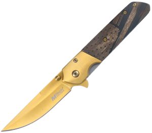 Mtech Linerlock A/O Blk/Gold (3.25″)