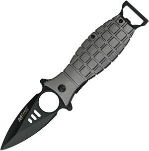 MTech Grenade Linerlock A/O Gray (3.25″)