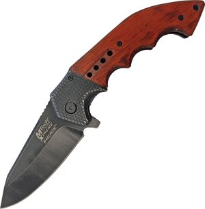 MTech Xtreme Xtreme Wood Linerlock A/O (4″)