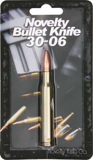 Novelty Cutlery Bullet Knife 30-06