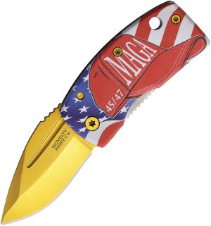 Novelty Cutlery Maga Money Clip Framelock (1.5″)