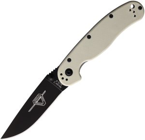 Ontario RAT II Linerlock Bone Nylon (3″)