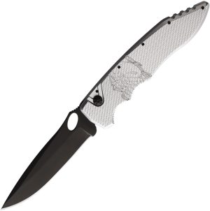 Piranha Knives Auto Mini Predator Button Lock (3.5″)