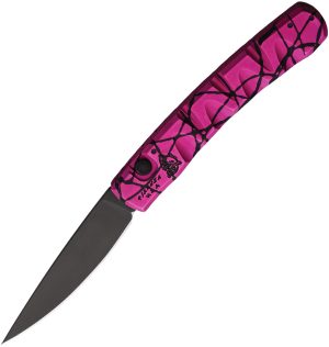 Piranha Knives Auto Virus Button Lock Pnk (3.25″)