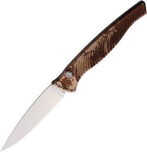 Piranha Knives Auto DNA Button Lock Camo (3.25″)