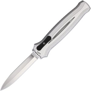 Piranha Knives Auto Rated-X OTF Silver (3.5″)