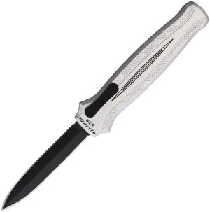 Piranha Knives Auto Rated-X OTF Silver (3.5″)