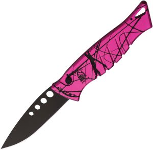 Piranha Knives Auto Amazon Button Lock Pnk (3.25″)