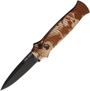 Piranha Knives Auto Bodyguard Button Lock (3.25″)