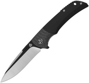 QSP Knife Harpyie Linerlock Black (3.75″)