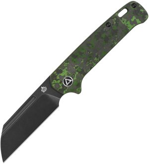 QSP Knife Penguin Slip Joint Jungle CF (3″)