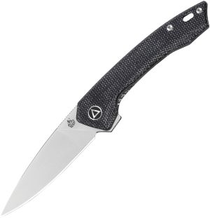QSP Knife Leopard Linerlock Black (3″)