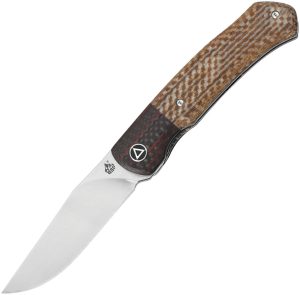 QSP Knife Gannet Linerlock Brown (3.38″)