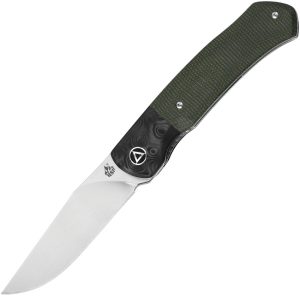 QSP Knife Gannet Linerlock Green (3.38″)