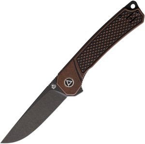 QSP Knife Osprey Linerlock Copper Black (3.25″)