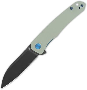 QSP Knife Otter Linerlock Black Jade (2.75″)