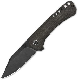 QSP Knife Kestrel Linerlock Brown Mic (2.88″)