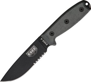 ESEE Model 4 Part Serrated (4.5″)
