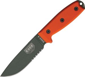 ESEE Model 4 Part Serrated (4.5″)