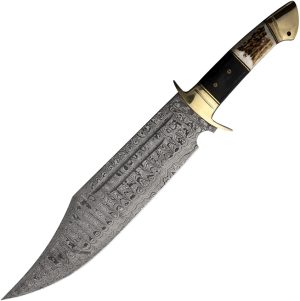 Rough Rider Bowie Damascus (14″)