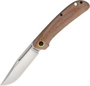 Rough Rider Slip Joint Brown Micarta (3.5″)