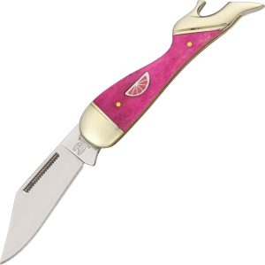 Rough Rider Small Leg Knife Pink Lemonade