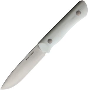 Real Steel Bushcraft III White Convex (4.25″)