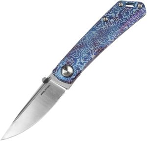 Real Steel Luna BoostFramelock Blue Swirl (2.75″)