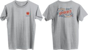 Spyderco Western T-Shirt XL Gray