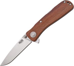 SOG Twitch II A/O Satin Drop Point (2.63″)