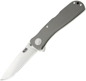 SOG Twitch II A/O Satin Drop Point (2.63″)