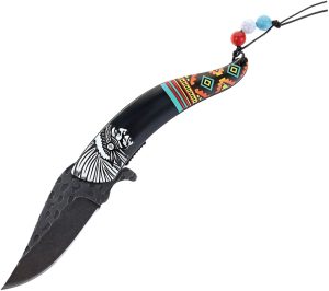 S-TEC Chief Linerlock A/O Black (3.5″)
